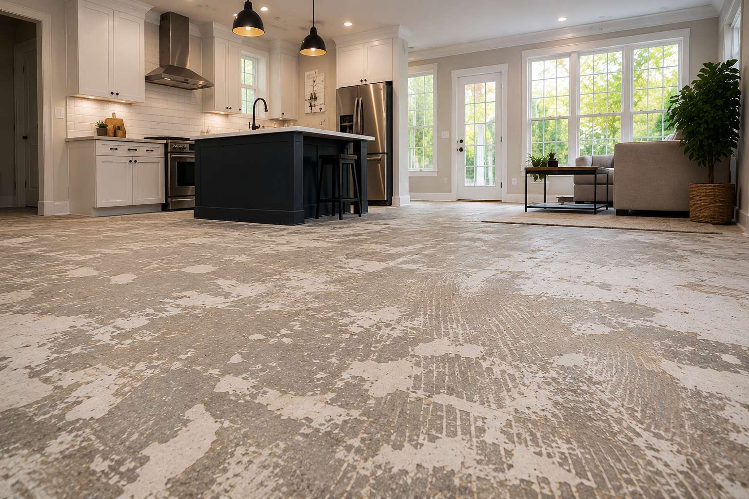 Old Damaged Flooring