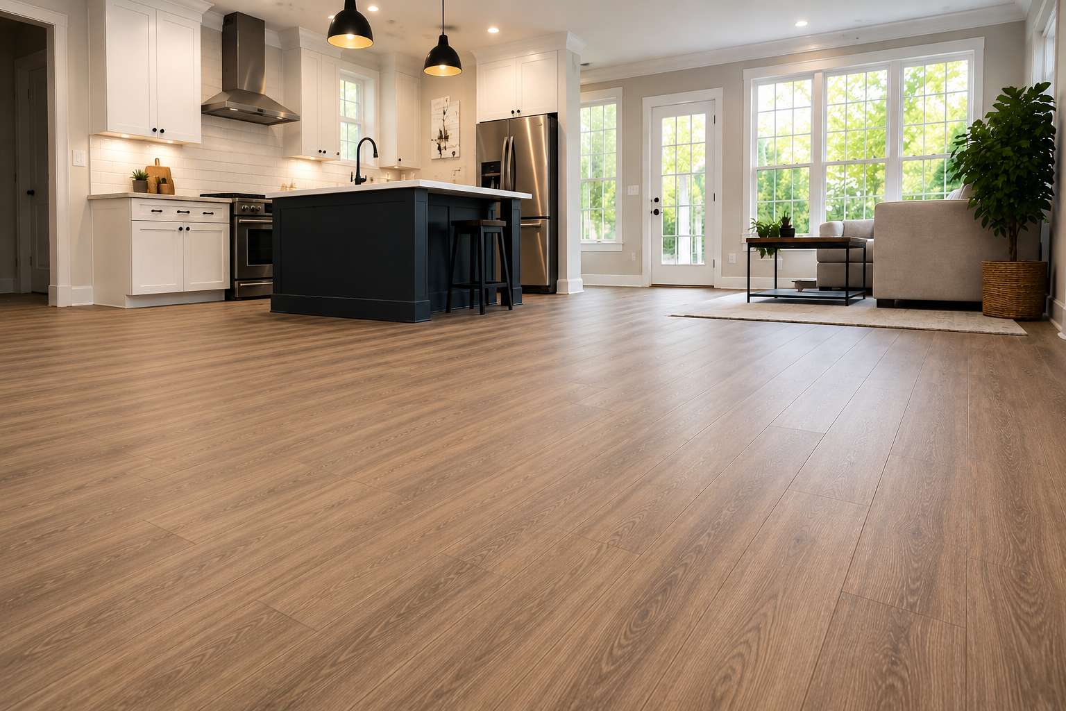 New Hardwood Installation